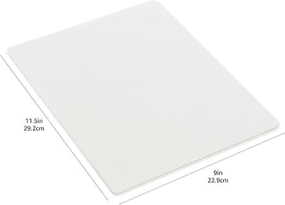 Basics Clear Thermal Laminating Plastic Paper Laminator Sheets - 11.5 x 9.0-Inch, 100-Pack, 3 mil