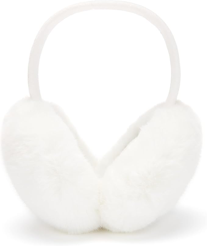Earmuffs Cute Dense Faux rabbit Fur Creative Warm Ear Warmer Furry Winter Outdoor EarMuffs Foldable Ear Warmer Unique Gifts