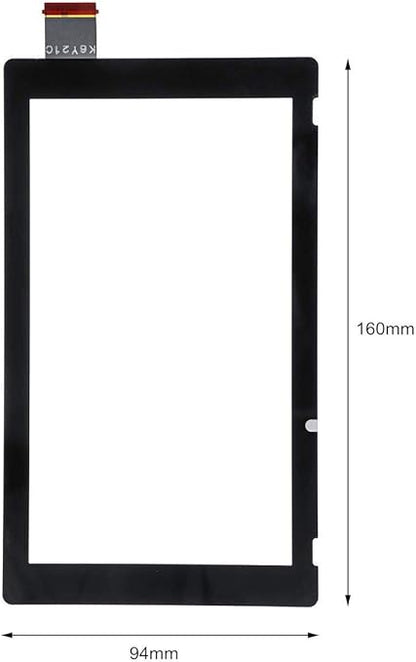 A-MIND for Nintendo Switch Touch Screen Replacement Parts,Front Glass Panel Only(Not for Switch Lite,Not LCD),with Free Tool Set  Screen Protector (Touch Screen)