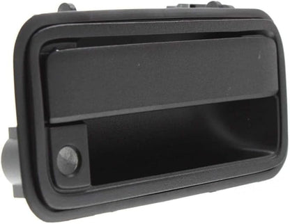DAT AUTO PARTS Outer Rear Tailgate Liftgate Handle Replacement for 1992-1994 Chevy Chevrolet Blazer Fullsize 1992-2000 Suburban Tahoe GMC Yukon Black Textured Plastic 15050669 GM1915114