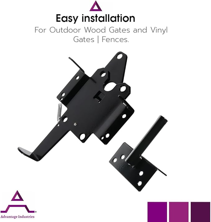 Advantage Industries Stainless Steel Gate Latch (Latch Only)