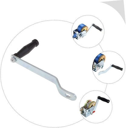 Happyyami Trailer Handle Crank Winch Handle Replacement Made for Boat Winch Rugged Construction