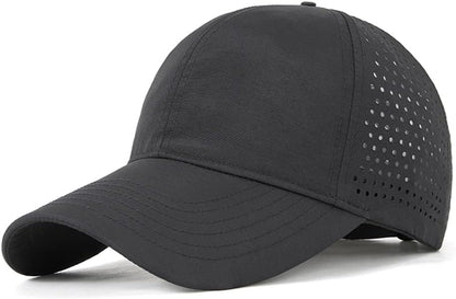 Oversize XXL Baseball Caps,Quick Dry Mesh Sports Hat for Big Heads 23"-25"?Waterproof Lightweight Running Sun Hat.