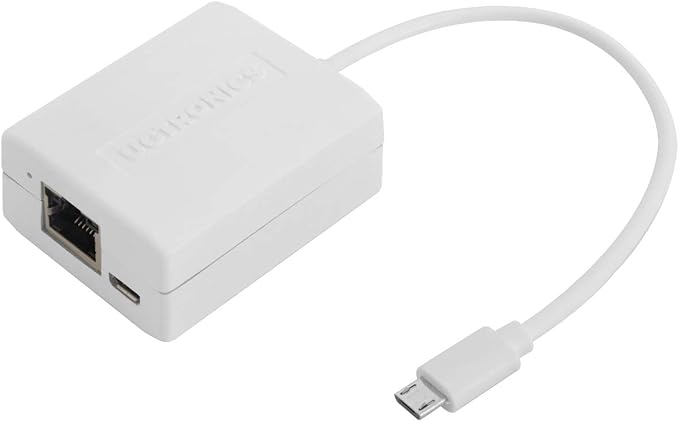 UCTRONICS for Raspberry Pi Zero Ethernet and Power, Micro USB EthernetPoE Adapter for Fire TV Stick, Chromecast, Google Mini, and More, IEEE 802.3af Compliant