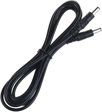 Digipartspower 6' (1.8m) DC Extension Power Cord Cable for Beaspire DP-1 Guitar Effect Pedal Power Supply 10 Isolated DC Output to 9V/12V/18V Effect Pedal