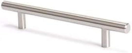 Berenson Advantage Plus 7 5" Center to Center Bar Cabinet Pull, Brushed Nickel