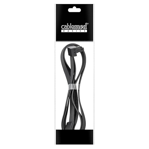 CableMod Basics Universal 12V-2x6 12VHPWR 90° Direct PCI-e Cable (Variant B)