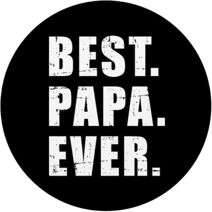 Best papa ever for grandpa PopSockets PopGrip: Swappable Grip for Phones & Tablets