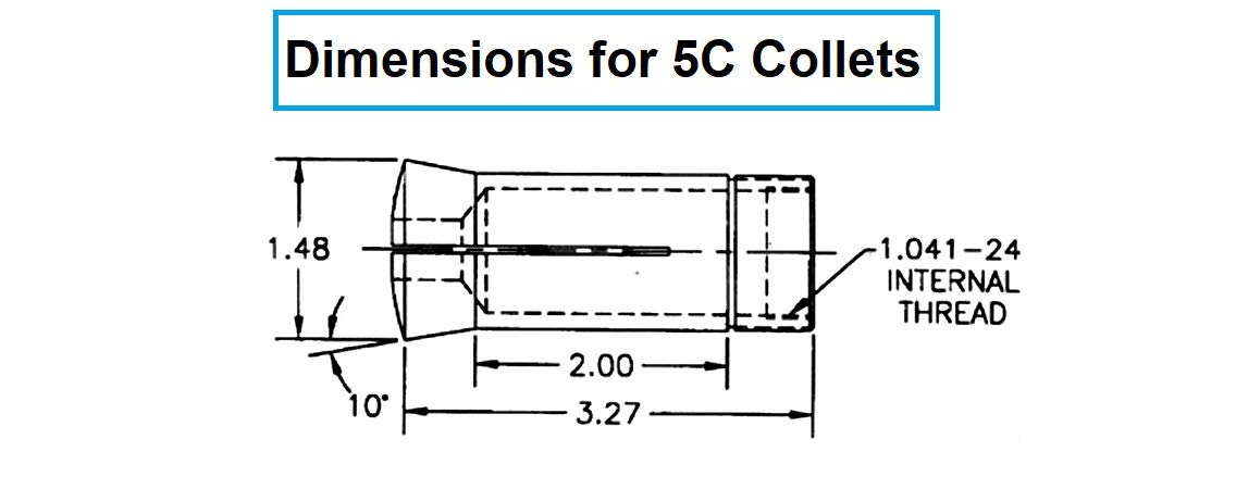 HHIP 3900-1155 5C Round Collet, 29/32"
