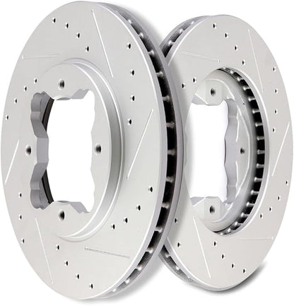 SCITOO Front Disc Brake Rotors Kits Fit For Acura CL 1997,For Honda For Accord 1990-1997