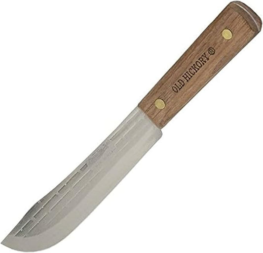 Ontario Knife - Old Hickory 7-7 7" Carbon Steel Butcher  Kitchen Knife