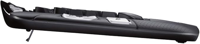 Logitech K350 Keyboard - Wireless Connectivity - RF - Black - USB Interface