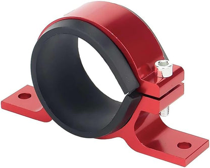 Car Fuel Pump Fuel Filter Mounting Bracket,60mm Fuel Filter Mounting Bracket, Fuel Pump Clamp Holder,Fuel pump mounting bracket- Red