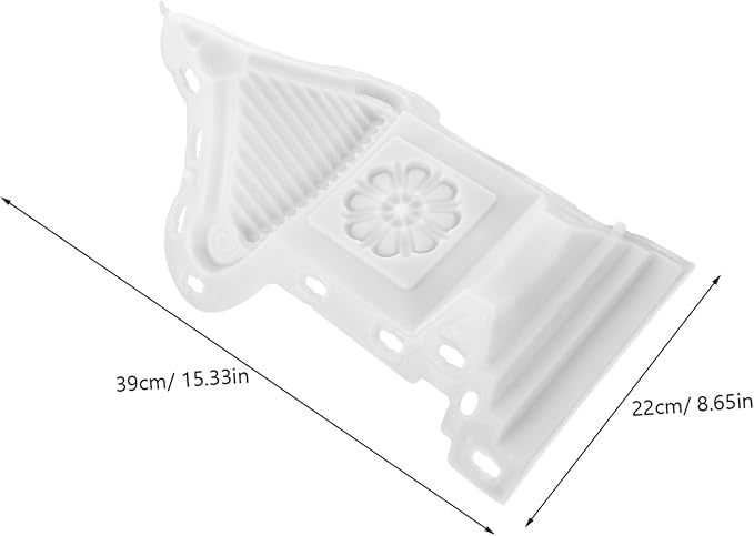 Pavilion Concrete Mold for Garden Statues Reusable Design Molds for Pavilion Decor Durable User Friendly for Creative Projects