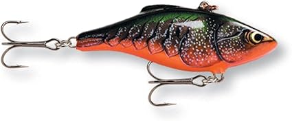 Rapala Rattlin 07 Fishing lure (Red Crawdad, Size- 2.75)