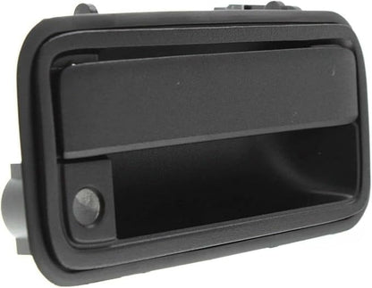 DAT AUTO PARTS Outer Rear Tailgate Liftgate Handle Replacement for 1992-1994 Chevy Chevrolet Blazer Fullsize 1992-2000 Suburban Tahoe GMC Yukon Black Textured Plastic 15050669 GM1915114