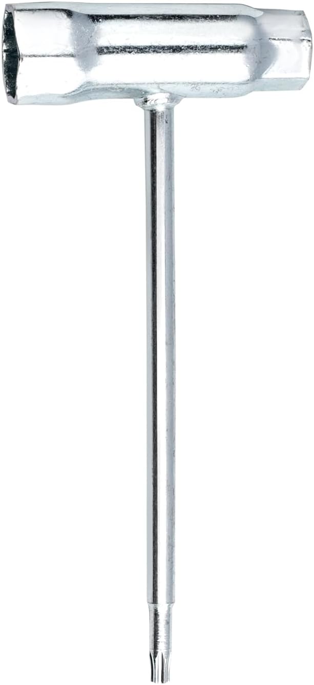 13mm x 19mm Chainsaw T-Wrench  T27 Screwdriver, Socket Wrench for Spark Plug, Chain Saw Scrench (1 Pack)