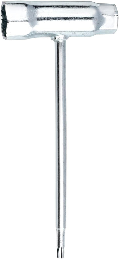 13mm x 19mm Chainsaw T-Wrench  T27 Screwdriver, Socket Wrench for Spark Plug, Chain Saw Scrench (1 Pack)