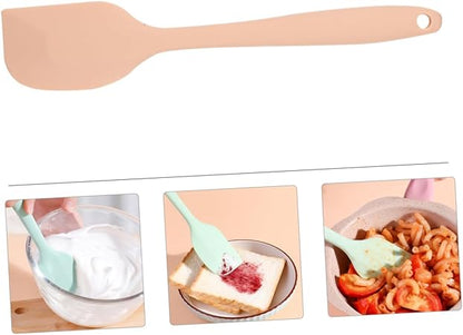 Butter Spatulas Set Silicone Cream Spatula Round Edge Non-Burr for Mixing for Kitchen Baking