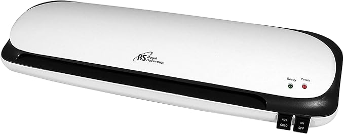 Royal Sovereign 12" Desktop Laminating Machine with Jam Release Lever (CL-1223) , White