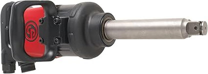 Chicago Pneumatic CP7782-6 Air Impact Wrench (1 Inch), 6 Inch Ext. Anvil, Air Gun Industrial Repair  Assembly Tool, D-Handle , Pinless Rocking Dog, Max Torque Output 1920 ft. lbf2600 Nm, 5200 RPM