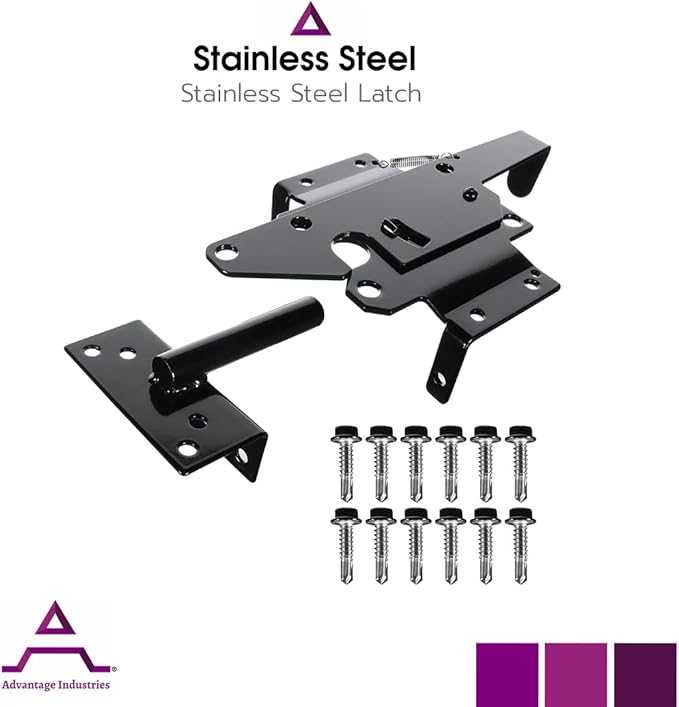 Advantage Industries Stainless Steel Gate Latch (Latch Only)