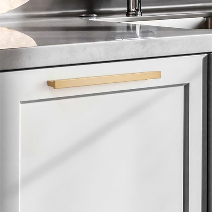 Handles Drawer Cabinet Furniture Kitchen Handles for Cabinet Knob Door Drawer Furniture Kitchen Modern Simple Golden Hardware,2018,160