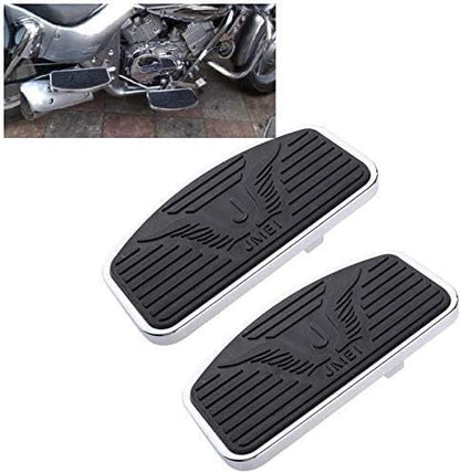 Kawasaki Vulcan 400 800 900 VN400 VN800 VN900 Cruiser Motorcycle Black Metal Rider Floorboards Foot Pegs