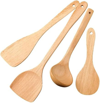 Wooden Spoons Wooden Shovel Cooking Shovel Wooden Kitchen Utensils Wooden Shovel Spatula-Coat