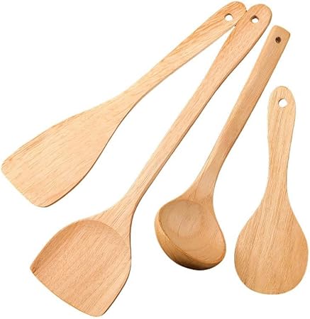 Wooden Spoons Wooden Shovel Cooking Shovel Wooden Kitchen Utensils Wooden Shovel Spatula-Coat
