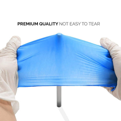 Jointown Basic Vinyl Exam Gloves, Latex-Free, Powder-Free, Disposable, Medium, Case of 1,000, Blue