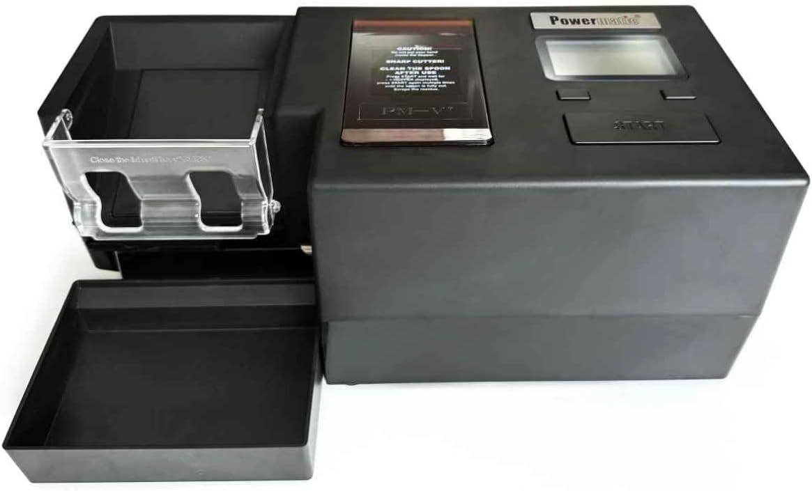 Powermatic V+ Electrical Cigarette Injector Machine with Tobacco Hopper and Auto Tube Loading