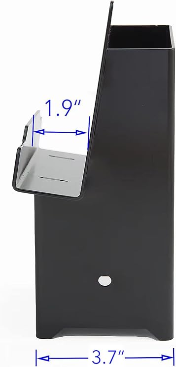 ADLER Multi-Use Outdoor 4x4 Compound Angle Platform Brackets for Deer Stand Hunting Blinds Shooting Shack, Tree House, Observation Decks, Set of 4, 16''x 7.5''x 9'', Black, 4 Count