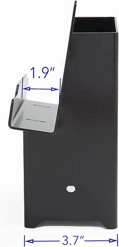 Multi-Use Outdoor 4x4 Compound Angle Platform Brackets for Deer Stand Hunting Blinds Shooting Shack, Tree House, Observation Decks, Set of 4, 16''x 7.5''x 9'', Black, 4 Count