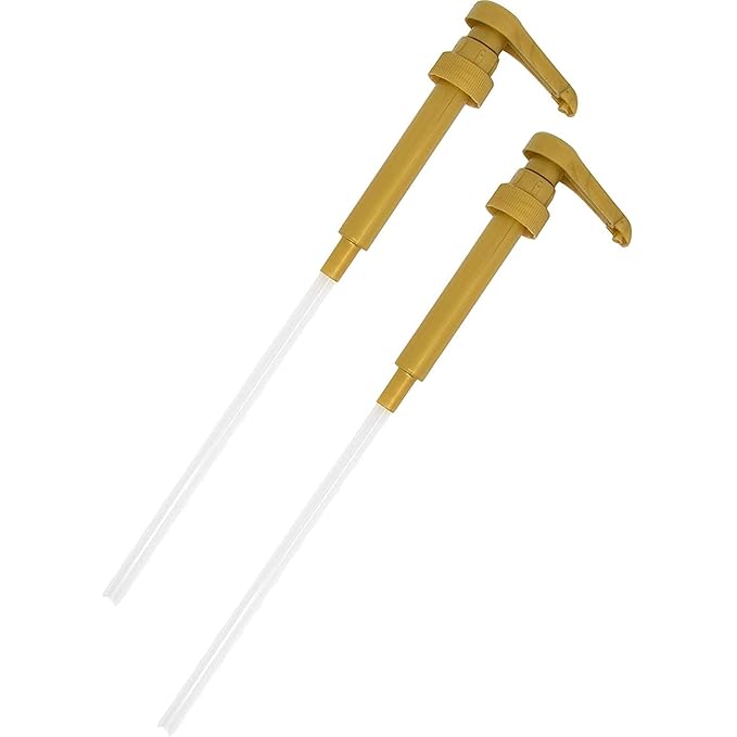 Syrup Pump Compatible with Torani, DaVinci and Skinny (Set of 2) - fits bottles (25.4 oz-750ml)