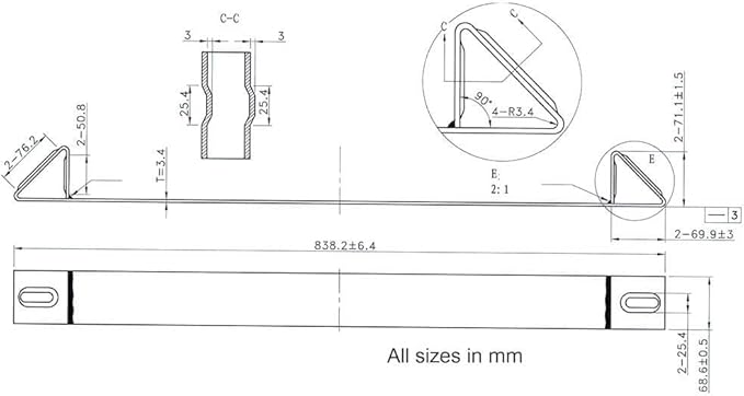 Mytee Products Coil rack, 33" long, 10 gauge steel Flatbed Trailer Steel Coils