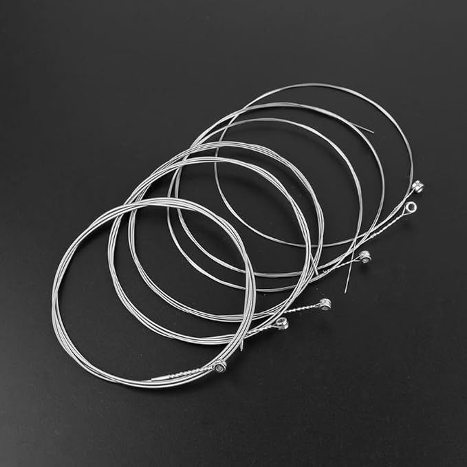 6Pcs/Set Electric Guitar Strings Steel Core Nickel Alloy Wound 009-042 Clever design