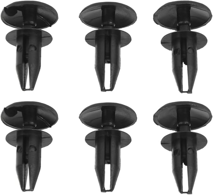 Tailgate Molding Protector Cap Clip Spoiler Rivets Compatible with 2009-2018 Dodge Ram 1500 2500 3500 (Pack of 6)