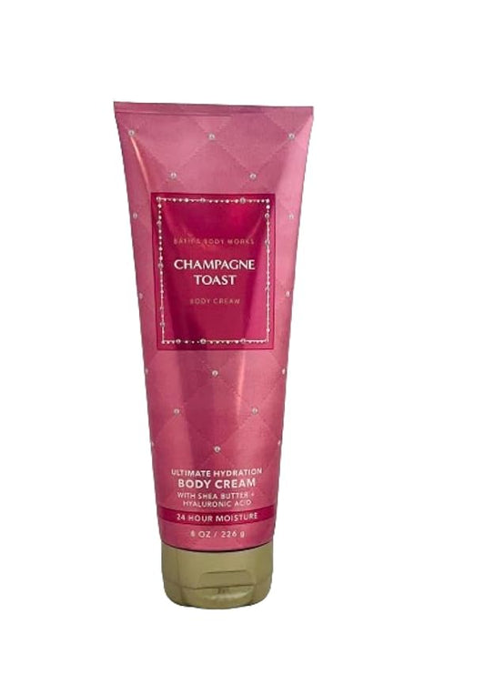 Bath  Body Works Champagne Toast Signature Collection Ultimate Hydration Body Cream For Women 8 Fl Oz (Champagne Toast), 1