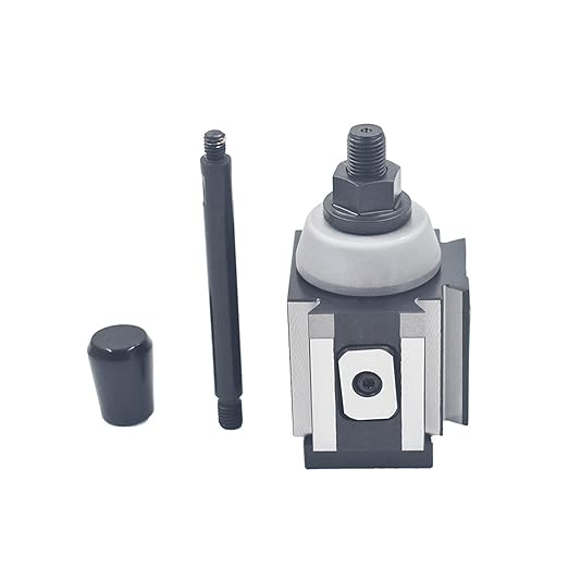 AXA Piston Type Quick Change Tool Post 250-100, Tool Post for Mini Lathe Swing 12 CNC Lathe Tool Holder