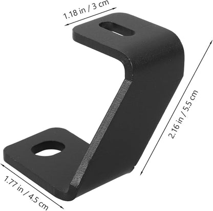 1pair Hood Light Mounting Bracket Angle Height Manganese Easy Installation for Auxiliary Work Lights Compatible Car Models