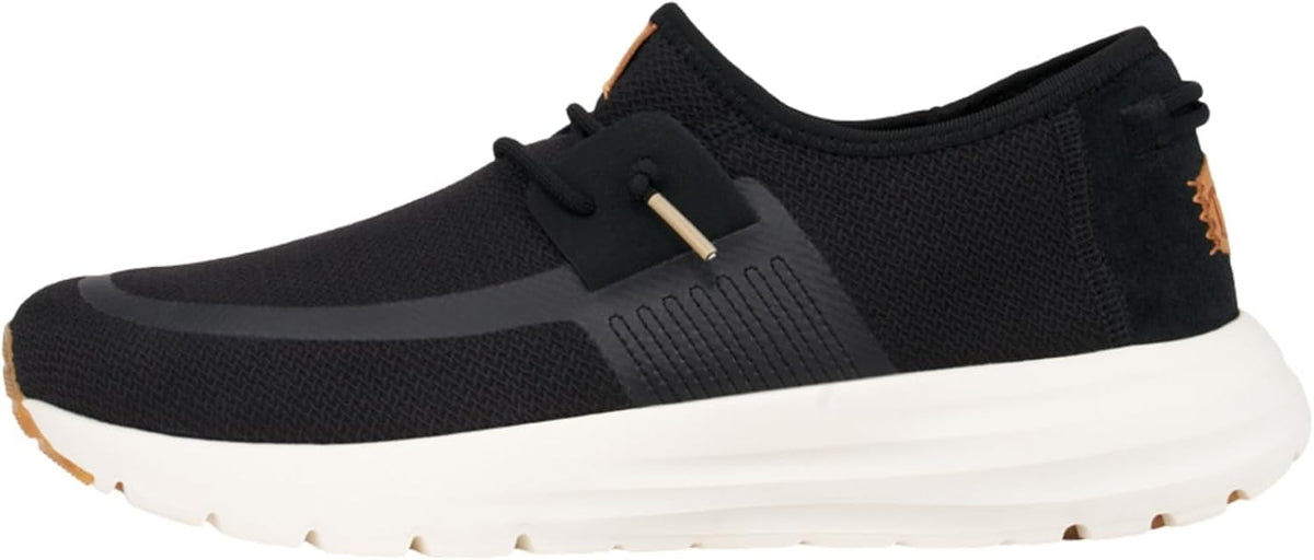HEYDUDE Men's Sirocco Neutrals Slip On Sneaker | Breathable Knit Upper | Textile Upper, Cushioned Heel Collar, Removable Foam Insole, Flexible Outsole, Easy On System