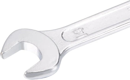 uxcell Metric Double Open End Wrench Chrome Plated, 14mm x 17mm