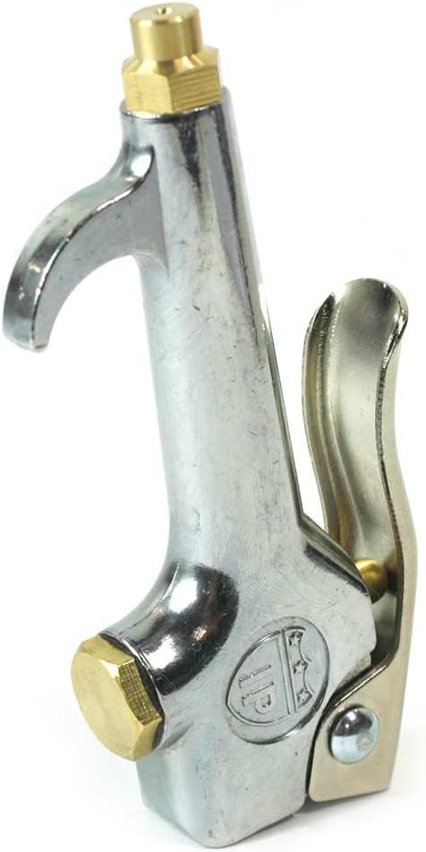 Interstate Pneumatics B301 Standard Thumb Lever with Brass Tip Air Blow Gun