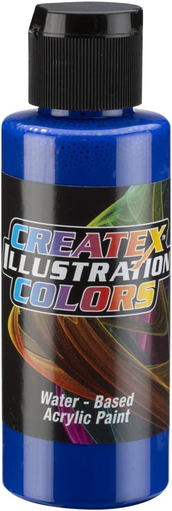 Createx Illustration Colors 5640 Transparent Ultramarine Blue 60 ml