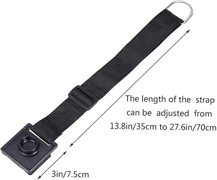 Mikinona Cello Antiskid Device 2 Pack Non Slip Endpin Stopper Holder Stand Cello Strap Stop Holder Black 40-70cm Extendable