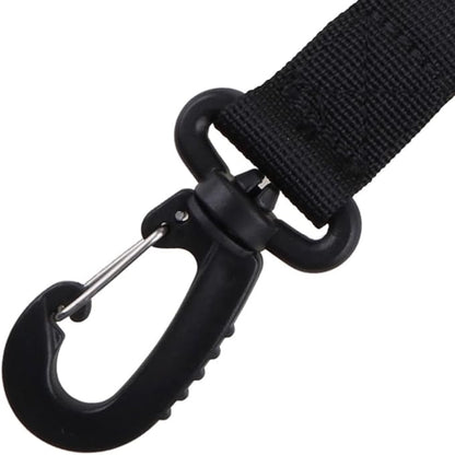 1PCS Roller Skate Double Hook Buckle Bag Accessory Carrying Handle Double Hook Quick Release Handle For Inline Skate Hook Accessory Roller Skates Ski Boots Hook Buckle - Black