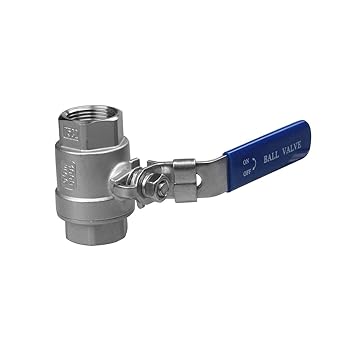 34 inch 2PC Ball Valve Female Thread Stainless Steel SS 304 NPT 1000WOG