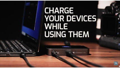 OWC Thunderbolt Hub Docking Station, Grey/Black, Thunderbolt 4, USB-A