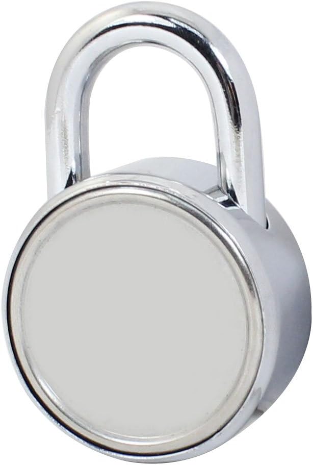 Jewelry Cash Padlocks  Hasps Metal Cabinet Security Combination Safe Box Dial Padlock Combination Padlocks Silver Tone